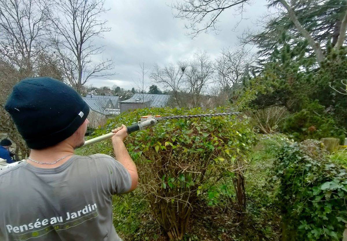 Aménagement paysager pour un maison d'hôte près de Garches dans les Hauts-de-Seine 92