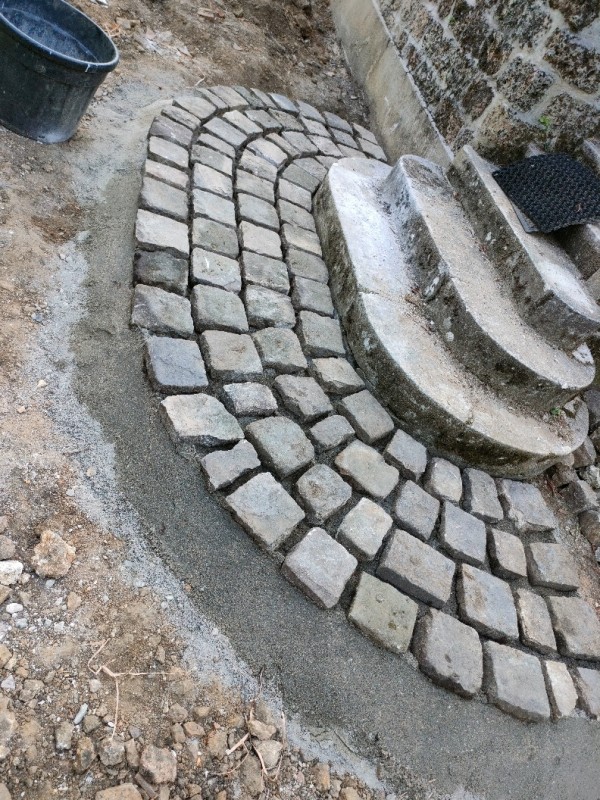 Réalisation des pavages à proximité de Saint Germain en Laye 
