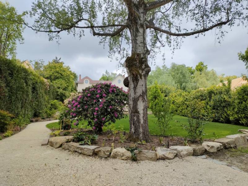 Conception d'un jardin près de Saint-Germain-en-Laye 78