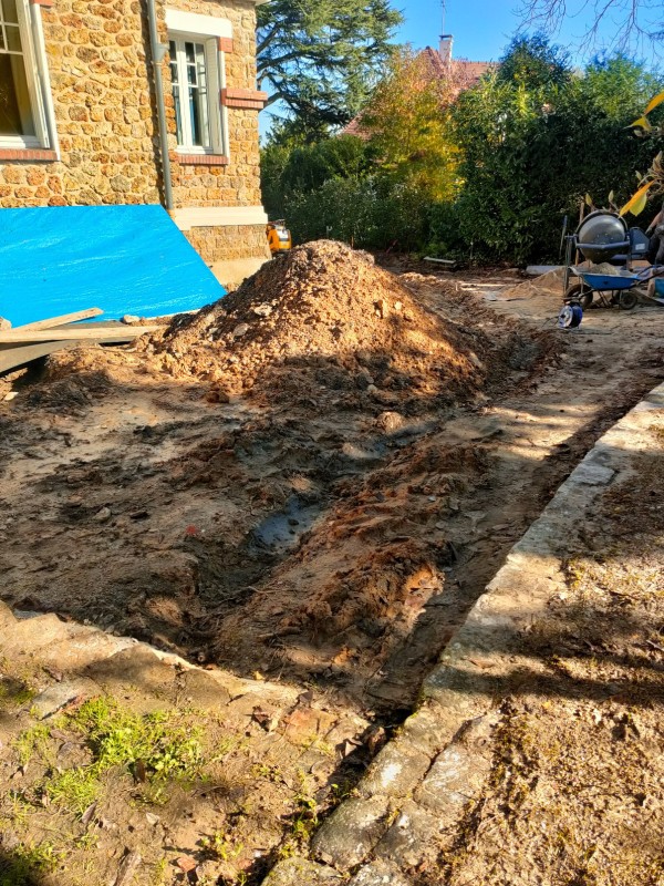 Travail de drainage Saint Germain en Laye